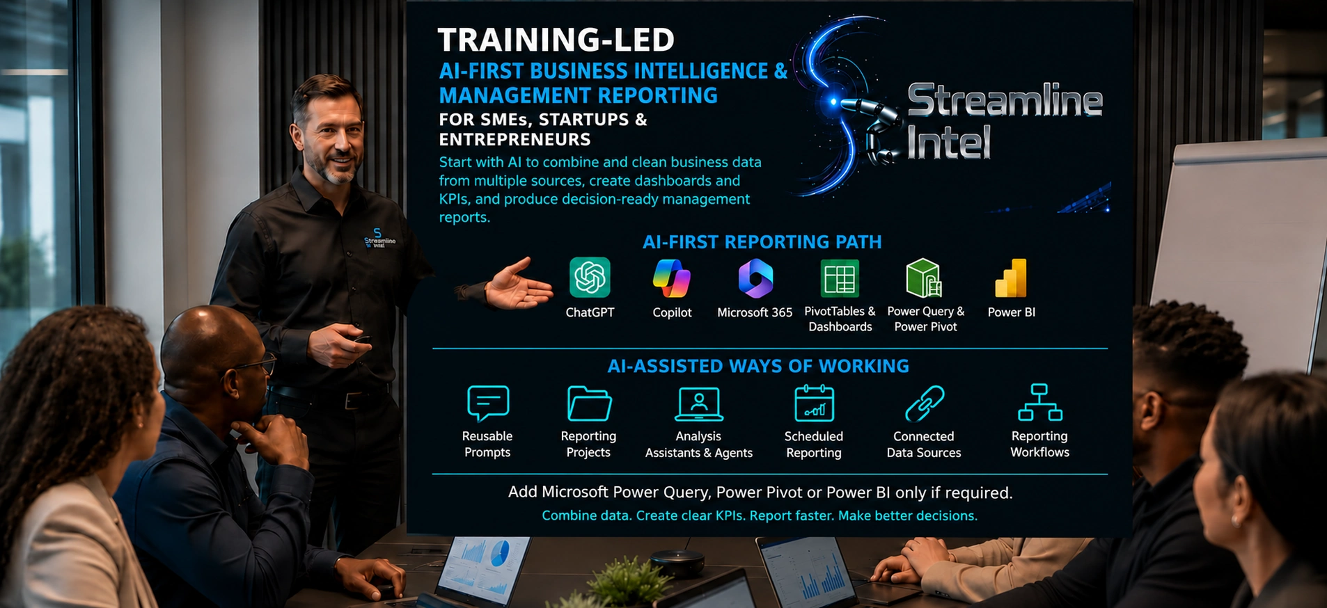 Streamline Intel Business Intelligence and Management Reporting training